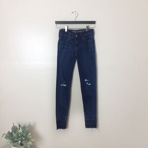 [American Eagle] Dark Wash Super Stretch Jegging Denim Jeans